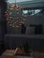 Lyskugle - 120 LED lys - Batteriboks med timer - VIAMAJA.DK