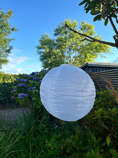 Lyskugle med solceller - VIAMAJA.DK