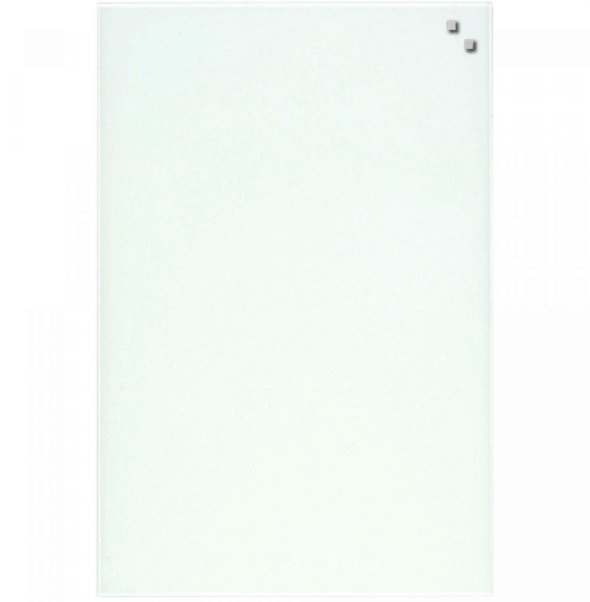 Magnetisk Glastavle – Hvid 40×60 - VIAMAJA.DK