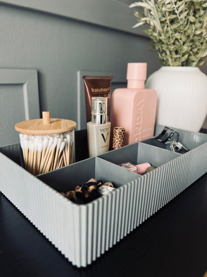 Makeup / krea organiser - Grå - VIAMAJA.DK