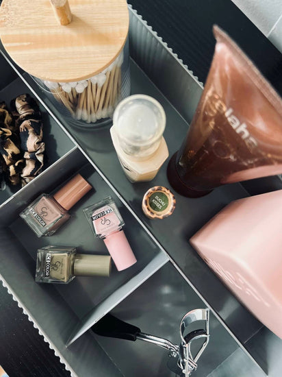 Makeup / krea organiser - Grå - VIAMAJA.DK
