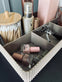 Makeup / krea organiser - Taupe - VIAMAJA.DK