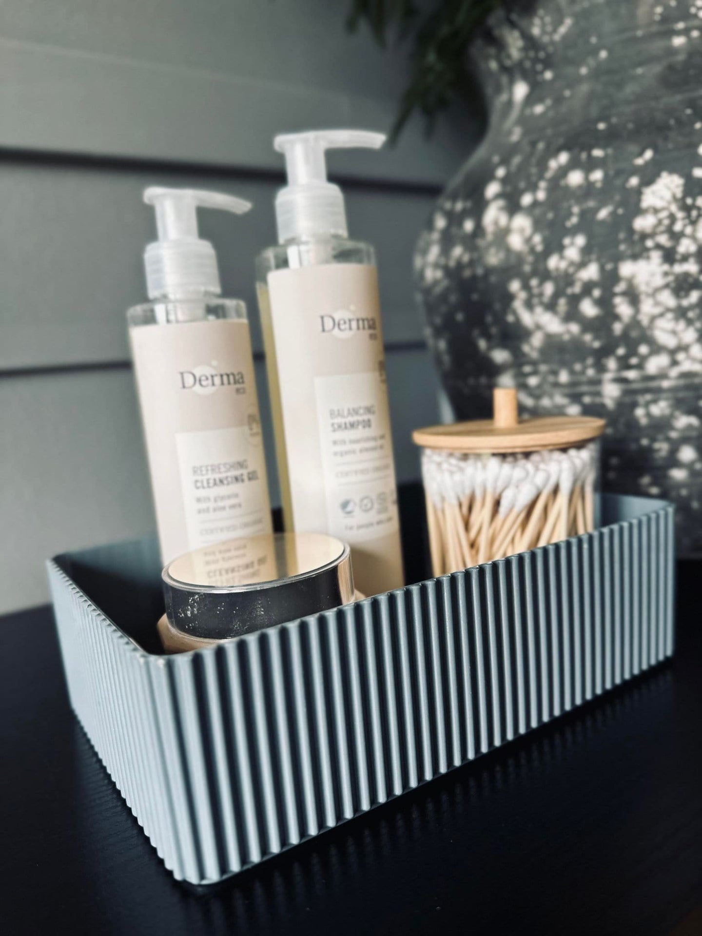 Makeup organiser - Grå - VIAMAJA.DK