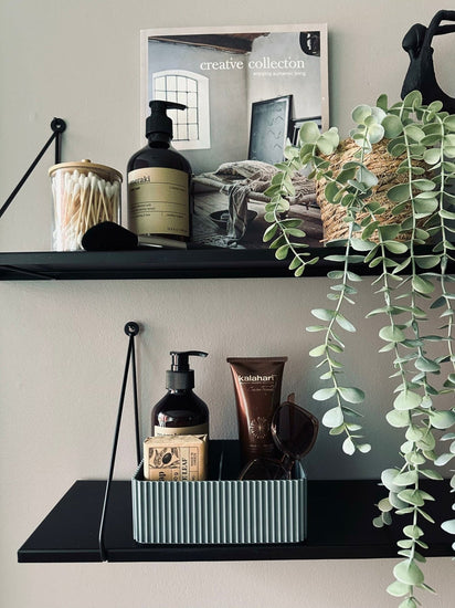 Makeup organiser med opdeling – Grå - VIAMAJA.DK