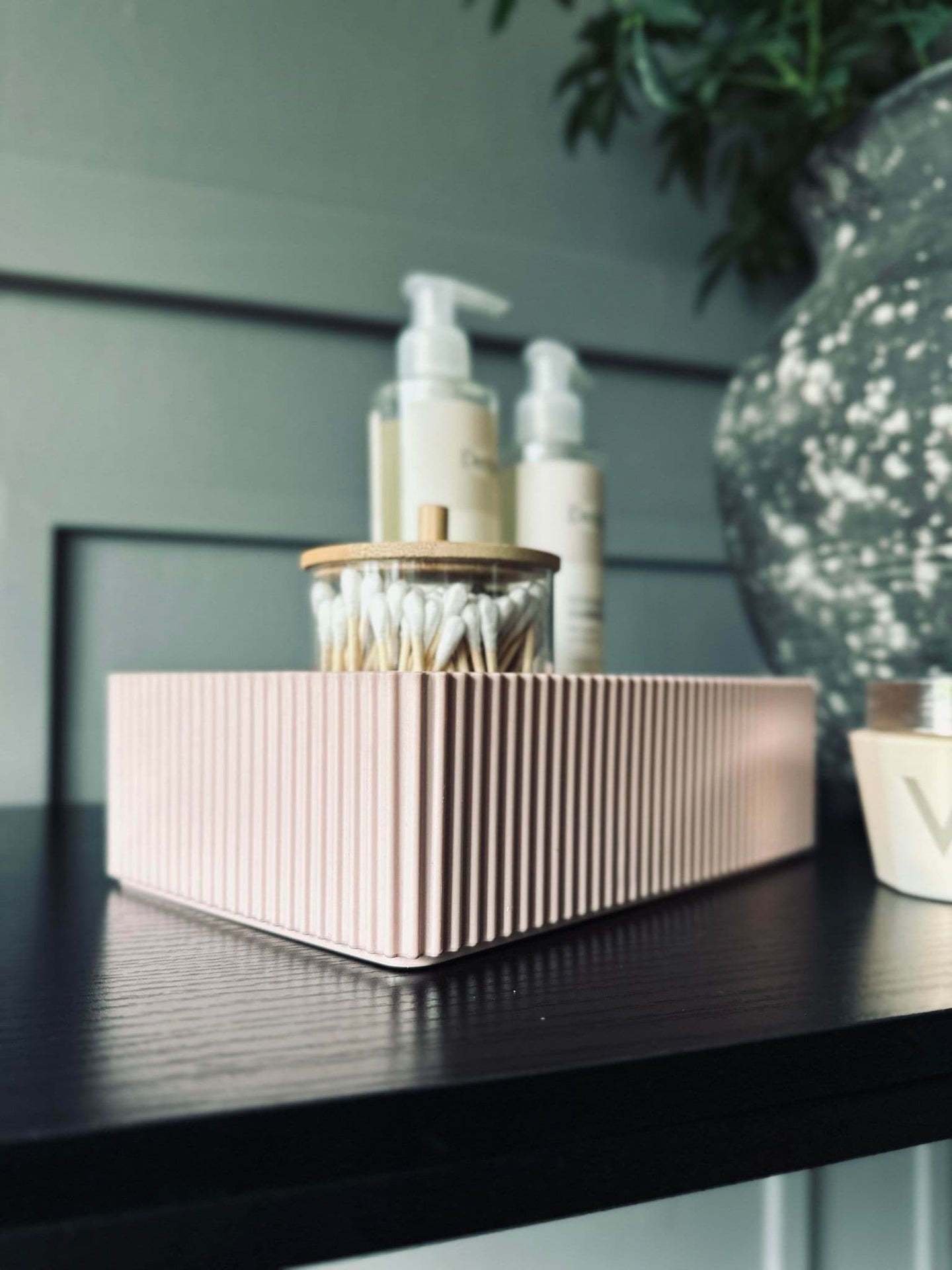 Makeup-organizer - rosa - VIAMAJA.DK