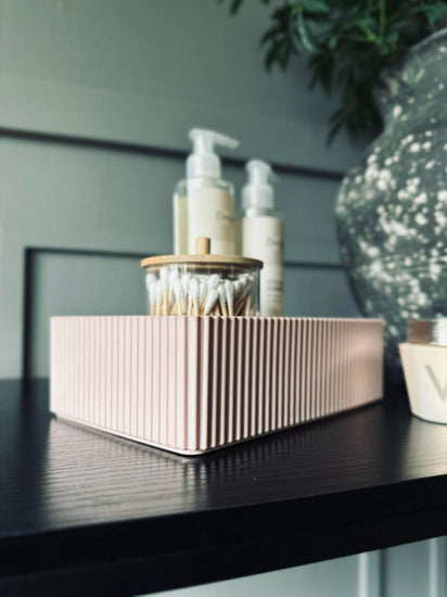 Makeup-organizer - rosa - VIAMAJA.DK
