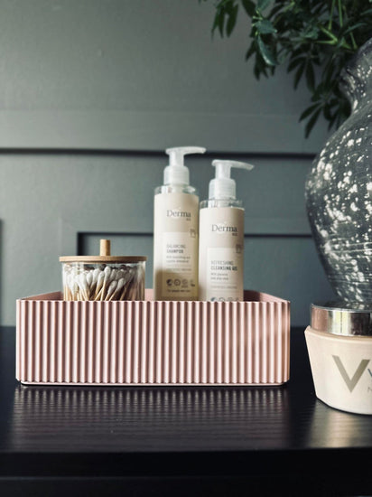 Makeup-organizer - rosa - VIAMAJA.DK