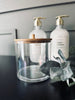 Makeup organizer - akryl og bambus