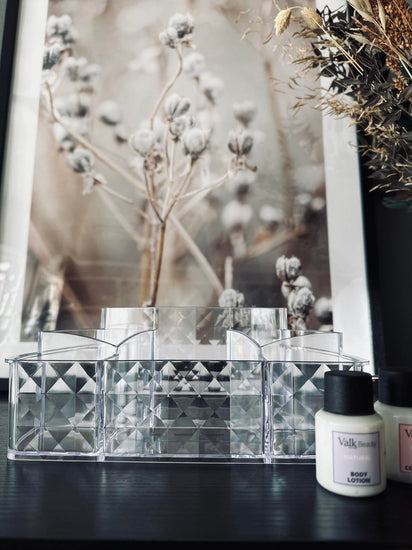 Makeup organizer med 6 rum - VIAMAJA.DK
