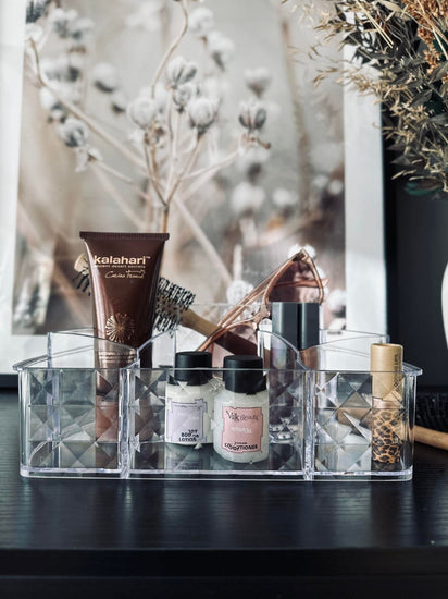 Makeup organizer med 6 rum - VIAMAJA.DK