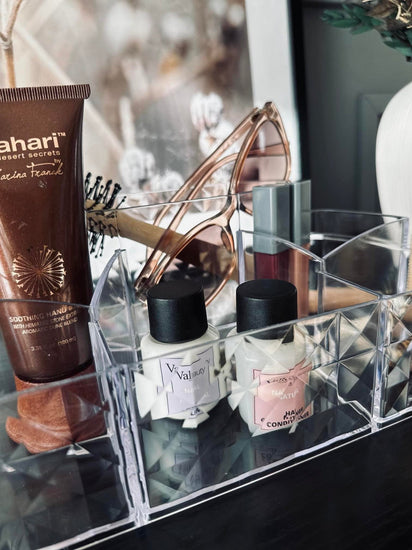 Makeup organizer med 6 rum - VIAMAJA.DK