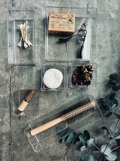 Makeup organizer til skuffe - 6 dele - VIAMAJA.DK