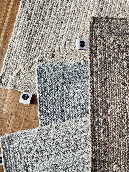 Måtte 40x60cm Lys grå – Kan bruges inde og ude - VIAMAJA.DK