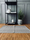 Måtte Recycling Beige strib - 50x80 - VIAMAJA.DK
