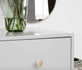 Messing knop - Rund // 2stk - VIAMAJA.DK