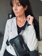 Mobiltaske - ALINA - Black / Silver - VIAMAJA.DK