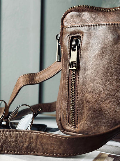 Mobiltaske ALINA - Chestnut - VIAMAJA.DK