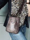 Mobiltaske ALINA - Winter brown - VIAMAJA.DK