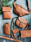 Mobiltaske Aura Cognac - VIAMAJA.DK
