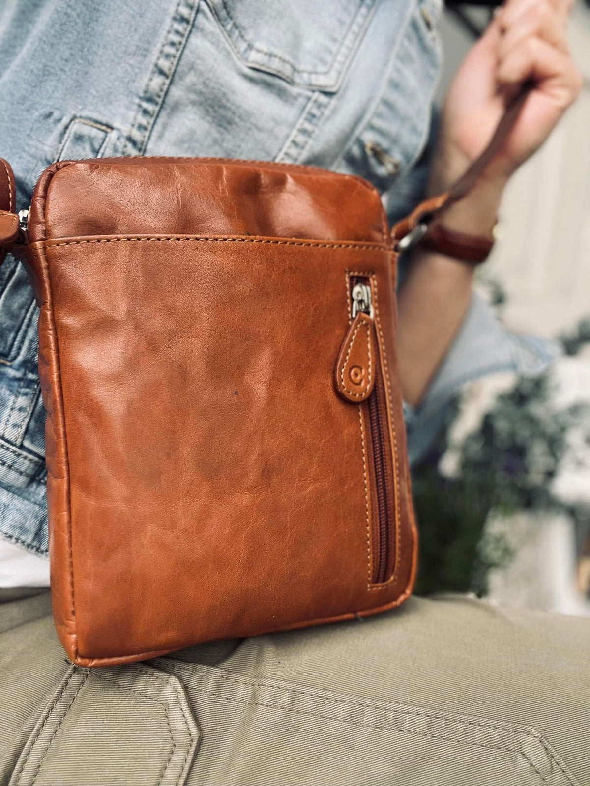 Mobiltaske / Crossover – Cognac Daily - VIAMAJA.DK