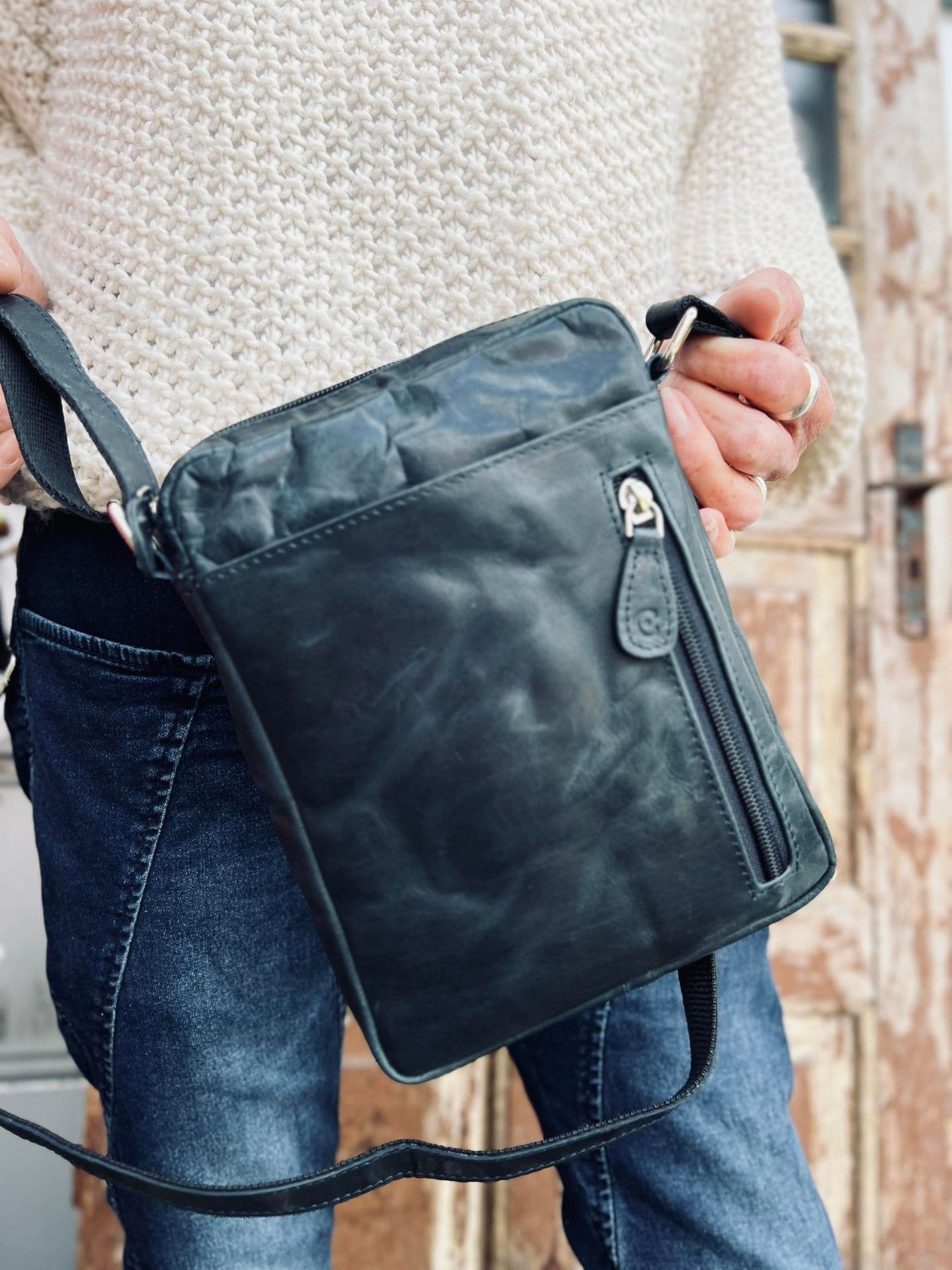 Mobiltaske Daily – Vintage blue - VIAMAJA.DK