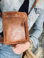 Mobiltaske Daily – Vintage cognac - VIAMAJA.DK