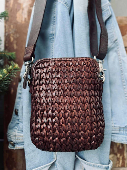 Mobiltaske – ODINA Brown - VIAMAJA.DK