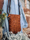 Mobiltaske - ODINA Cognac - VIAMAJA.DK