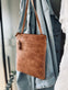 Mobiltaske – Vintage cognac - VIAMAJA.DK