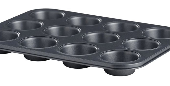 Muffinform til 12 stk - Nonstick belægning - VIAMAJA.DK