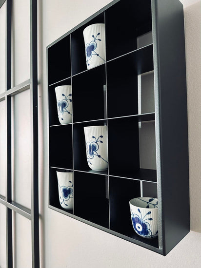 Mugshelf m. 12 rum - VIAMAJA.DK