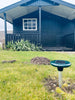 Muldvarpavskrekker med solceller - Grønn