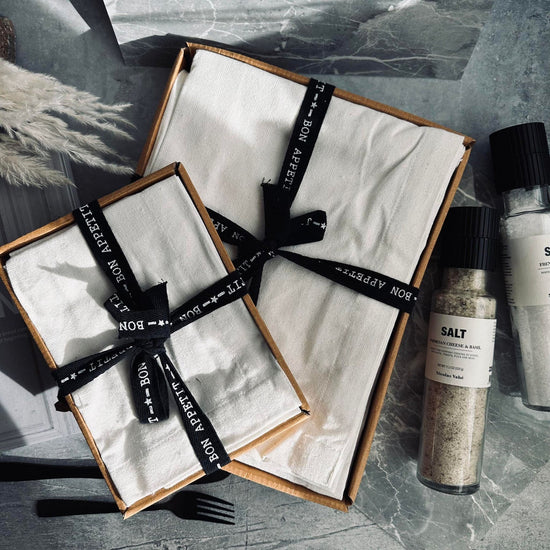 Mundserviet 4 stk – Off white - VIAMAJA.DK