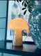 Mushroom bordlampe – Brun - VIAMAJA.DK