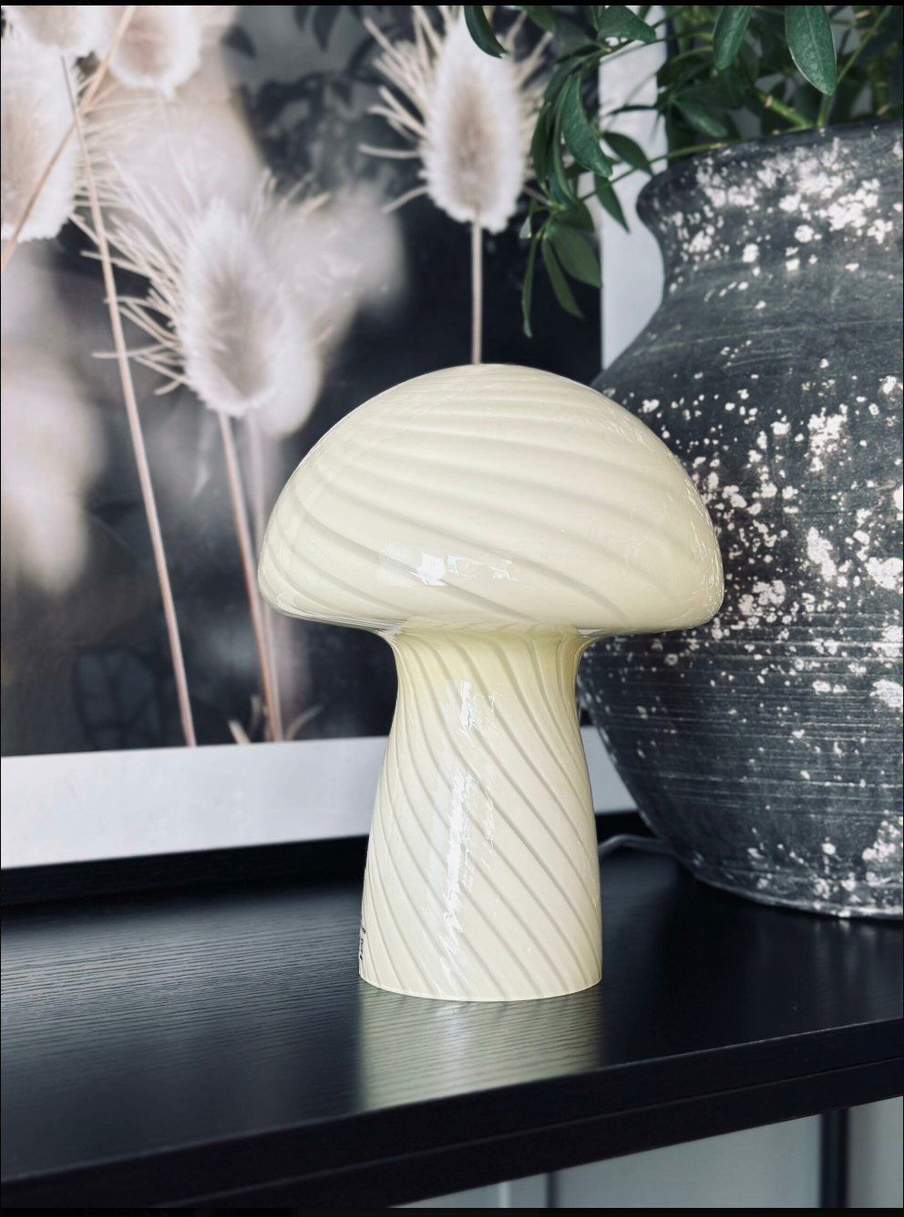Mushroom bordlampe – Soft Yellow - VIAMAJA.DK