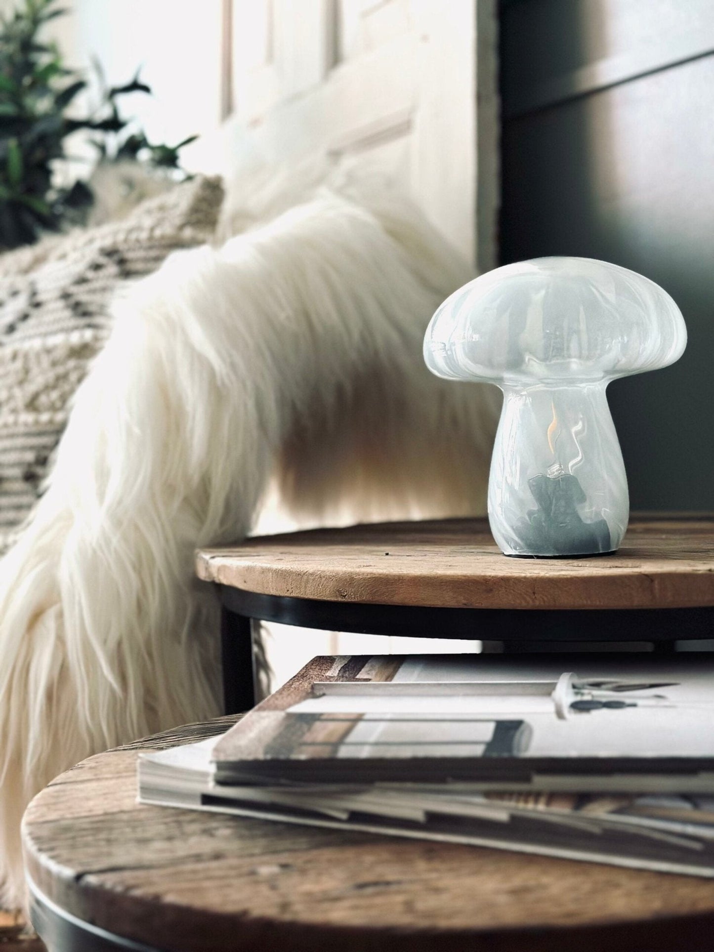 MUSHROOM Lampe – Hvid - VIAMAJA.DK