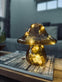 MUSHROOM Lampe med LED 18cm – Lys brun - VIAMAJA.DK