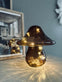 MUSHROOM Lampe med LED 18cm - Mørk brun - VIAMAJA.DK