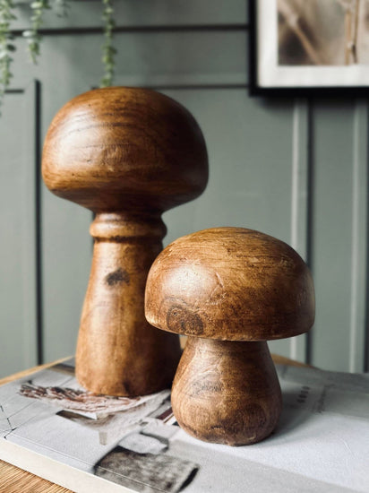 Mushroom wood - 14cm - VIAMAJA.DK