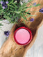 Myggelys Citronella i farvet glas - PINK - VIAMAJA.DK