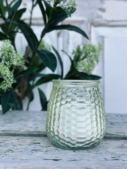 Myggelys Color – Citronella Mix i farvet glas - VIAMAJA.DK
