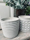 Myggelys i cement potte - Citronella mix - VIAMAJA.DK