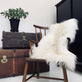 Natural white fur - SOLGT - VIAMAJA