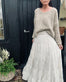 Nederdel Boheme cotton – S/M Lys beige - VIAMAJA.DK