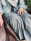 Nederdel Boho - Onesize grey - VIAMAJA.DK