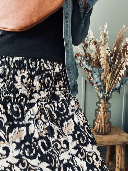 Nederdel Boho – VIGA BLACK - VIAMAJA.DK