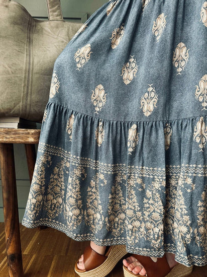 Nederdel Helga Blue - VIAMAJA.DK