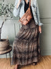 Skjørt med smock – Dark Leopard
