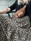 Nederdel med smock – Leopard - VIAMAJA.DK