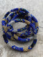Nepal armbånd - Blue diamond - VIAMAJA.DK